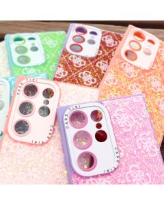 Capa Estampada Com Brilho Galaxy S24 Ultra