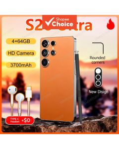 Smartphone S26 Ultra Novo com Tela HD de Cantos Arredondados, Câmera Multi-Lente, 4GB + 64GB, Android Econômico para Uso