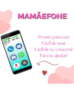 MAMÃEFONE 4G 32GB 1GB RAM TELA GRANDE 5.5 REDES SOCIAIS SOS