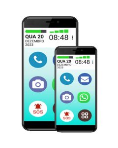 VOVÔ&VOVÓFONE 32GB 4G TELA 5 BOTÃO SOS FAZ LIGAÇÃO E VÍDEO