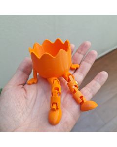 Suporte Porta Ovo Criativo Pézinhos Articulados 1pç