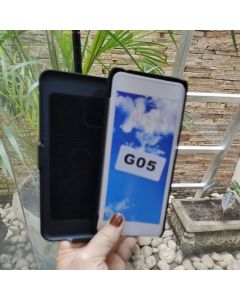 Capa + suporte cintura para Motorola Moto G05 - Capinha case impacto cinto+pelicula 3d