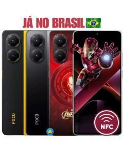 Celular Xiaomi Poco X7 Pro 5G Homem de Ferro Global NFC 512GB + 12GB RAM ou 256GB + Fone de Cortesia