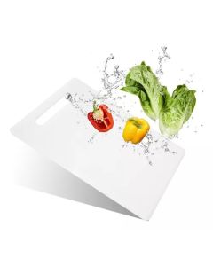 Tábua de Carne Plástico Cozinha Branca Higiênica carne legumes frutas 37x23cm Multiuso Utensílio