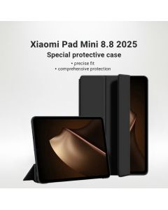Para Xiaomi Pad mini Caso 8.8 " 2025 Magnético Trifold PU Leaher Macio Suporte Traseiro Capa Funda Mipad 8.8 Tablet Aces
