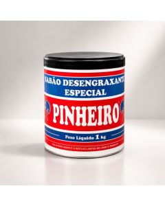 Pasta Sabão Desengraxante Pinheiro Especial 1kg Limpeza Pesada para Mãos Oficina e Manutenção