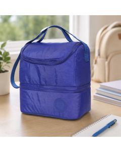 Lancheira Térmica C/ Alça Divisória Resistente Viagem Escola Marmita Trabalho Fitness Isolamento Térmico Mochila - Wincy