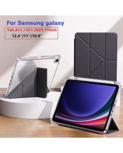Para Samsung Galaxy Tab A11 11'S11 2025 Caso S10 S9 S8 S7 Plus 12.4 Polegada 11 Com s Caneta Titular Ângulo Múltiplo Cla