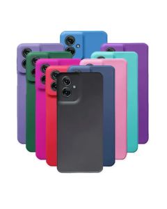 Capa Capinha Aveludada Anti Impacto Para Motorola Moto G55+PELICULA 3D