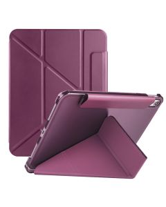 Capa De Couro Deformável Fosca Semitransparente Tripla Em Y Com Slot Para Caneta E Proteção Contra Quedas De Airbagpara
