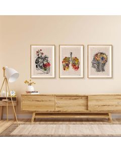 Quadro Decorativo Anatomia Humana, decoração casa Quadro Decorativo Medicina