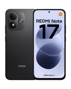 Smartphone Xiaomi Redmi Note 17 4G 4GB RAM 128GB Dual SIM 7.700 mAh Tela Amoled 6.99" Preto