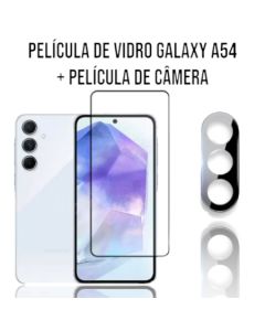 Película De Câmera + Película 3D Vidro Galaxy A54 5G