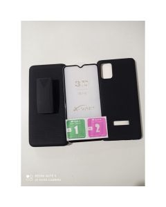 Capa +Suporte belt Flip para Samsung Galaxy A02s para cintura