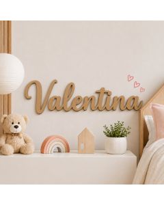 Palavras/Frases/Nome Decorativas em MDF 3mm para parede com 15cm altura, palavras personalizadas