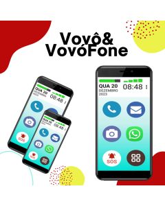 VOVO&VOVOFONE 64GB FAZ LIGAÇÕES DE VIDEO ZAP