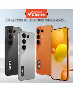 Smartphone Android C50 Pro com Tela Grande, Dual SIM e Desbloqueado - 2GB+16GB