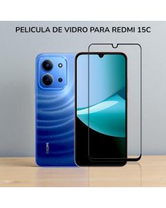 Pelicula Vidro 3D Para Redmi 15C
