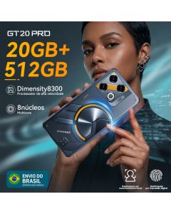 Smartphone GT20 Pro 5G Global Version 20GB(16+4)/512GB Dimensity8300 Processor 6000mAh Battery