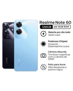 Celular Smartphone Realme Note 60 Dual Sim Versão Global