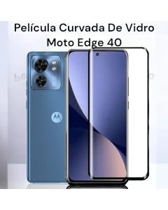 Película De Vidro Curvada Moto Edge 40 5G/ Edge 40 Neo