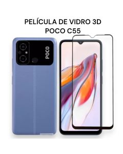 Película de Vidro 3D Para Poco C55