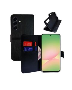 Capinha Capa Carteira De Luxo Para Galaxy A56+PELICULA 3D