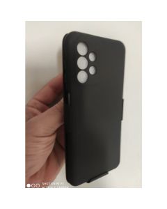 Capinha Capa Suporte Cintura GALAXY A23 Belt Clip adaptado com capa de silicone preta