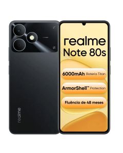 Celular realme Note 80S Smartphone 4+128 GB Original Versão Global Bateria 6000mAh Câmera 8MP P54 Tela 6.74"