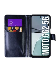 Capinha Capa Carteira De Luxo Para Moto G62 Xt2223 6.5