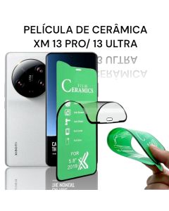 Película Cerâmica Mi 13 Pro/ Mi 13 Ultra e Redmi Note 13 Pro Plus
