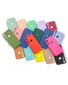 Capa Capinha Compatível Moto G8 Plus Aveludada Proteção