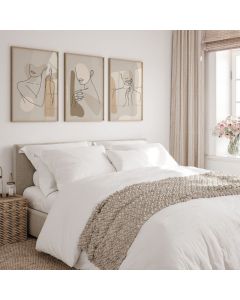 Quadro Decorativo Abstrato mulheres linhas , decoração casa Quadro Decorativo linhas Minimalistas tamanho grande Decoraç