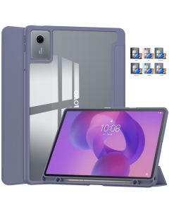 Funda Para Lenovo Idea Tab 11 Caso Com Suporte De Caneta Trifold Acrílico Duro Volta Inteligente Capa Magnética tb336fu