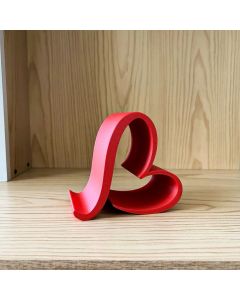 SUPORTE PARA CELULAR CORAÇÃO (ITEM DECORATIVO)