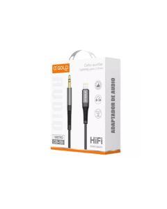 Cabo Auxiliar Adaptador P2 Lightning iPhone A'gold Cb-59