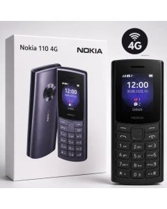 Celular Nokia 110 4g Dual Chip Radio Fm Bluetooth Lanterna Novo AZUL