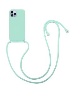 Capa com Alça para iPhone - Verde Menta (OFERTA)