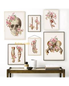 Quadro decorativo anatomia flores Quadro decorativo consultório Quadro decorativo corpo humano flores decoração de quarto anatomia humana decoração de quarto corpo humano quadros decorativos anatomia humana quadros decorativos corpo humano flores