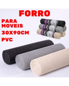 1 ou 3 Peças Tapete Antiderrapante 30x90cm PVC para Armários
