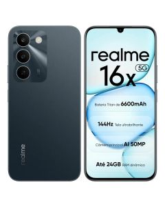 Realme 16x 5G 256GB 8GB RAM 6.8'' Câmera 50Mp Selfie 5Mp