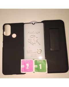 Capa Clip Belt Moto G22  6.5 Suporte Cinto E Mesa