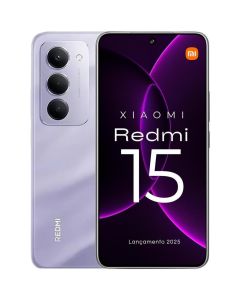 Smartphone Xiaomi Redmi 15 4G 8GB 256GB Tela 6.9 FHD 144Hz Snapdragon 685 Câmera 50MP Bateria 7000mAh Carregamento 33W
