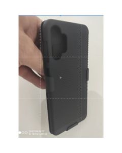 Capa Capinha Samsung Galaxy A13 4G 6.5 Preta + Suporte Cintura Flip Belt