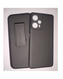 Capa Capinha + Suporte poco F5 e F5Pro Cinto Cintura Belt Flip Anti-impacto Xiaomi Silicone reforçada Adaptação