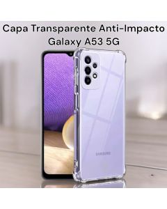 Capa Silicone Transparente Anti Impacto Galaxy A53 5G