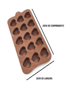 OFERTA Forma de Silicone Para Chocolate Bombom Doces Gelo Gelatina Molde Docinho modelos diversos